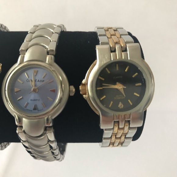 10 Fashion Watches  silver tone, gold tone, white and black - Picture 6 of 13